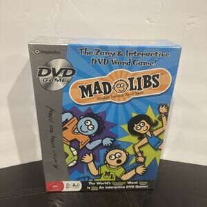 Sealed Mad Libs DVD Game Interactive Family Party Game New